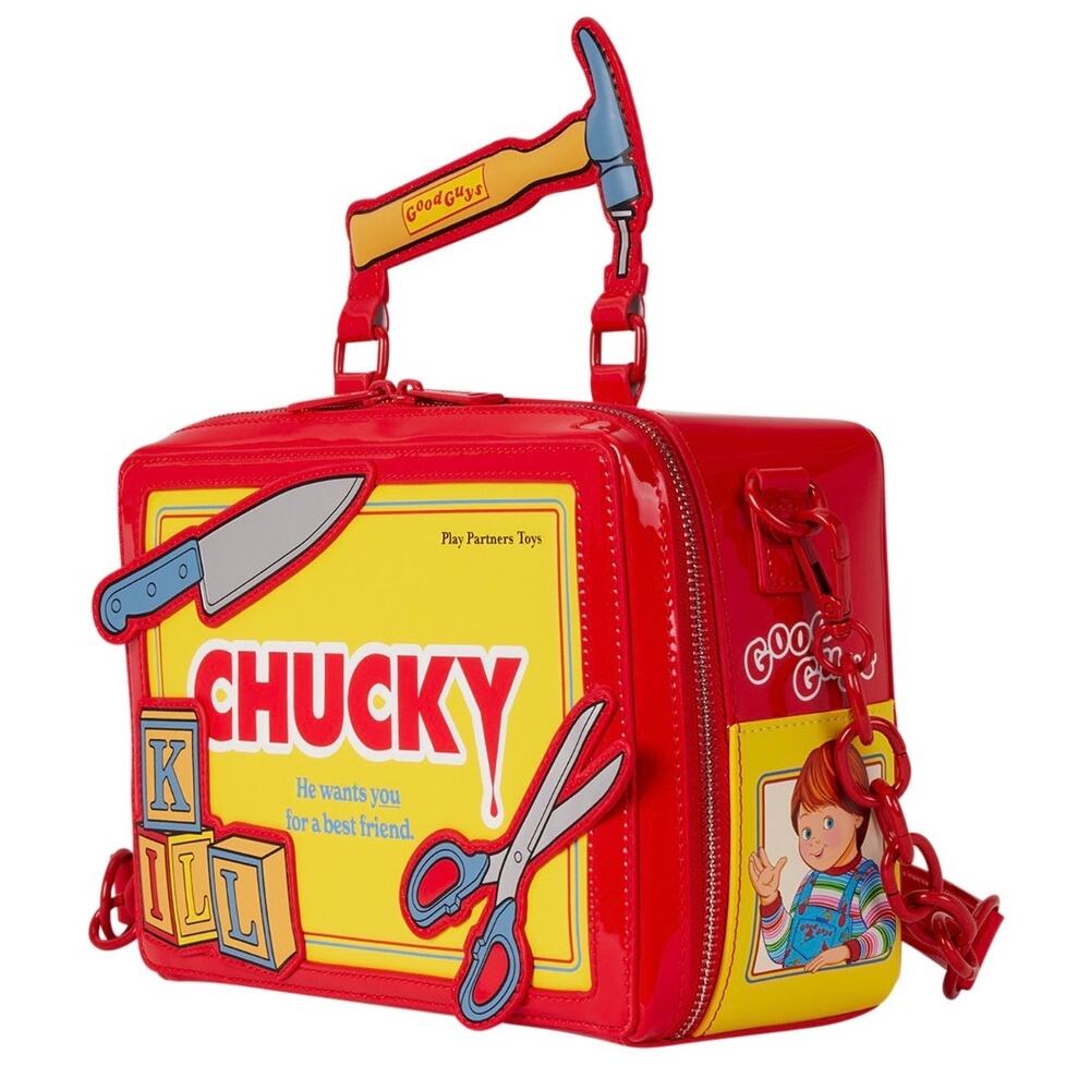 Loungefly Chucky Good Guys Tool Chest Crossbody NWT - Picture 2 of 4